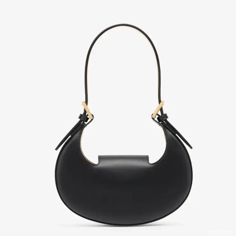 Cheap In Cookie Fendi Hobo Leather Calf Mini Black Bag 0506
